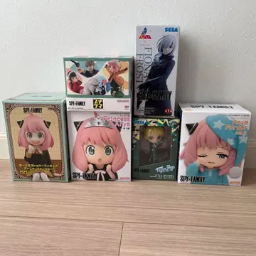 스파이 패밀리 피규어 6종 묶음 판매
