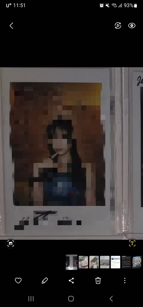 프림로즈 나현 싸인폴라 2장일괄 택포18