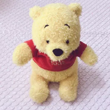 푸우 봉제 인형 디즈니랜드 디즈니 리조트 한정판 솜털