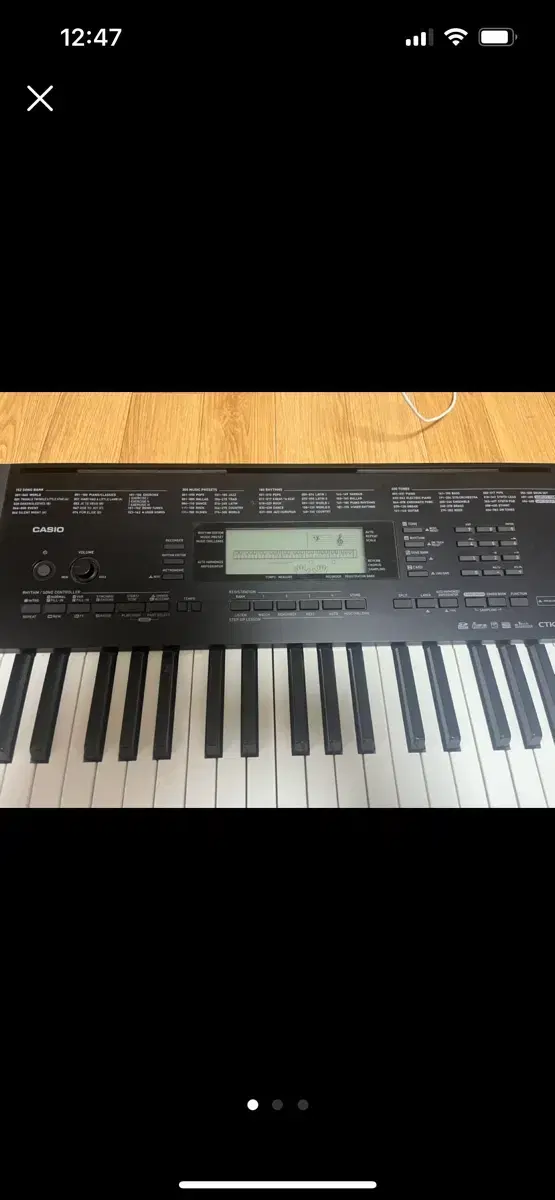 카시오 키보드 ctk 5200