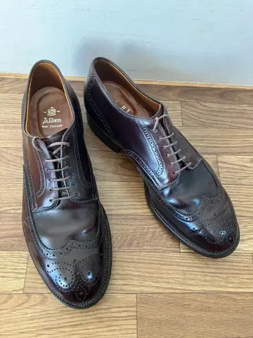 ALDEN 올든 5419 버건디 코드반 US9D