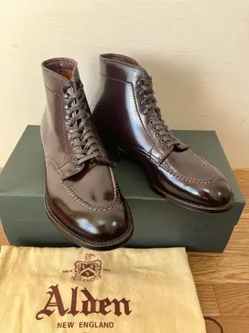 ALDEN 올든 45698H 버건디 코도반 US7D