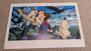 지브리 아트 프레임 달력 고양이의 보은