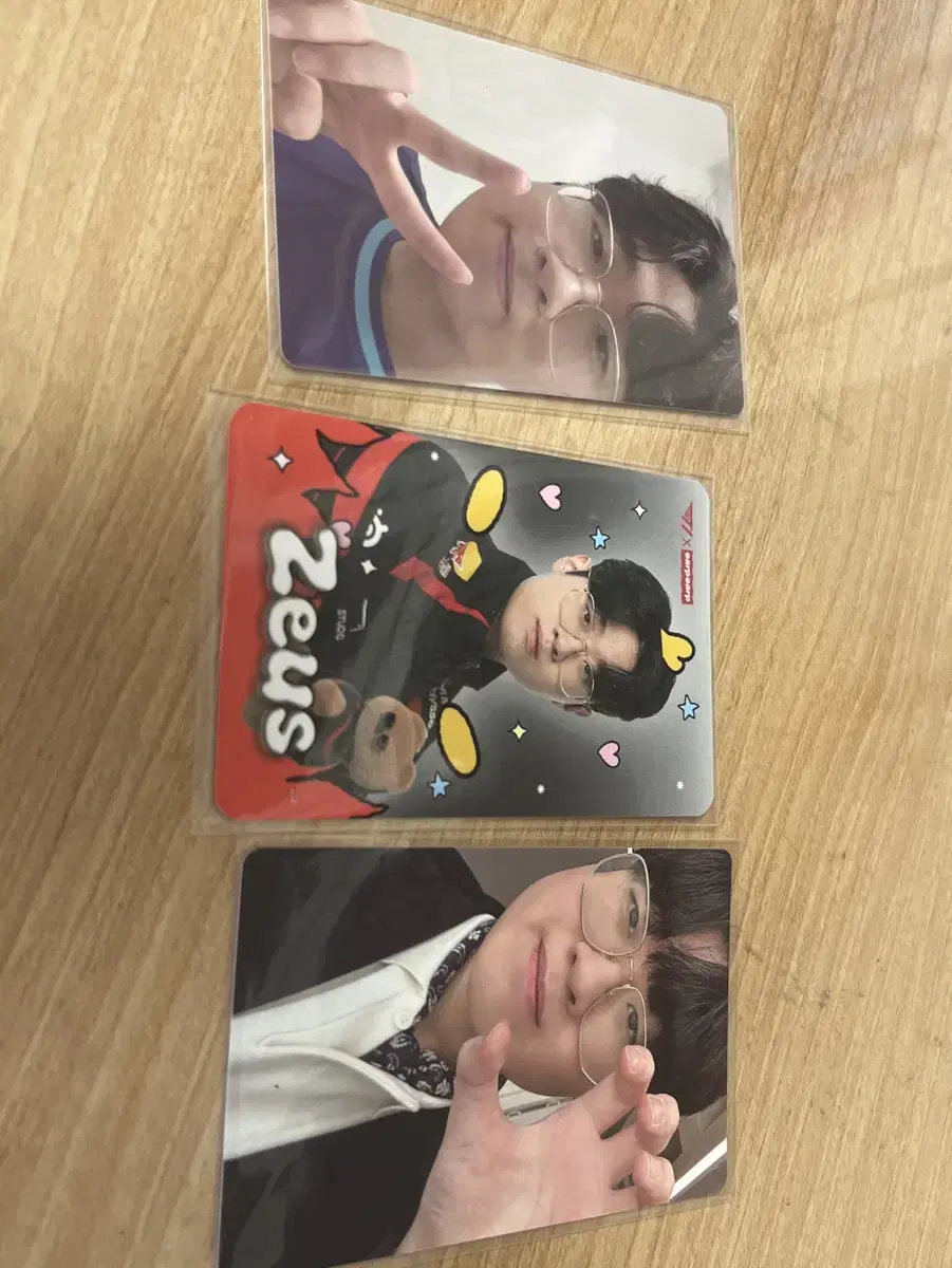 한화생명 (전 티원 T1) 최우제 제우스 럭키티원 어프어프 시그 포카