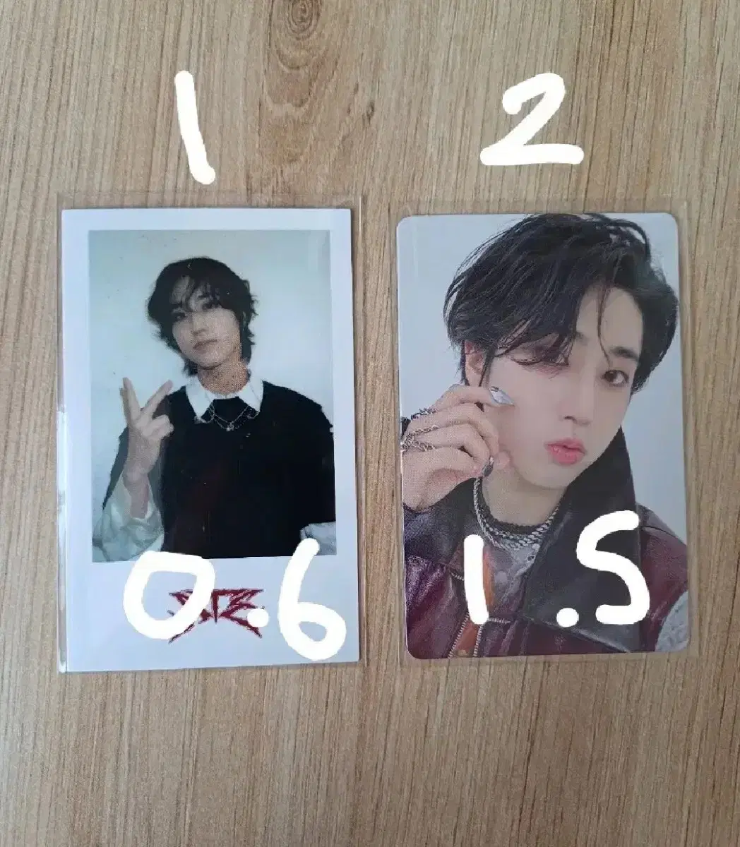 스트레이키즈 한 ate 포카