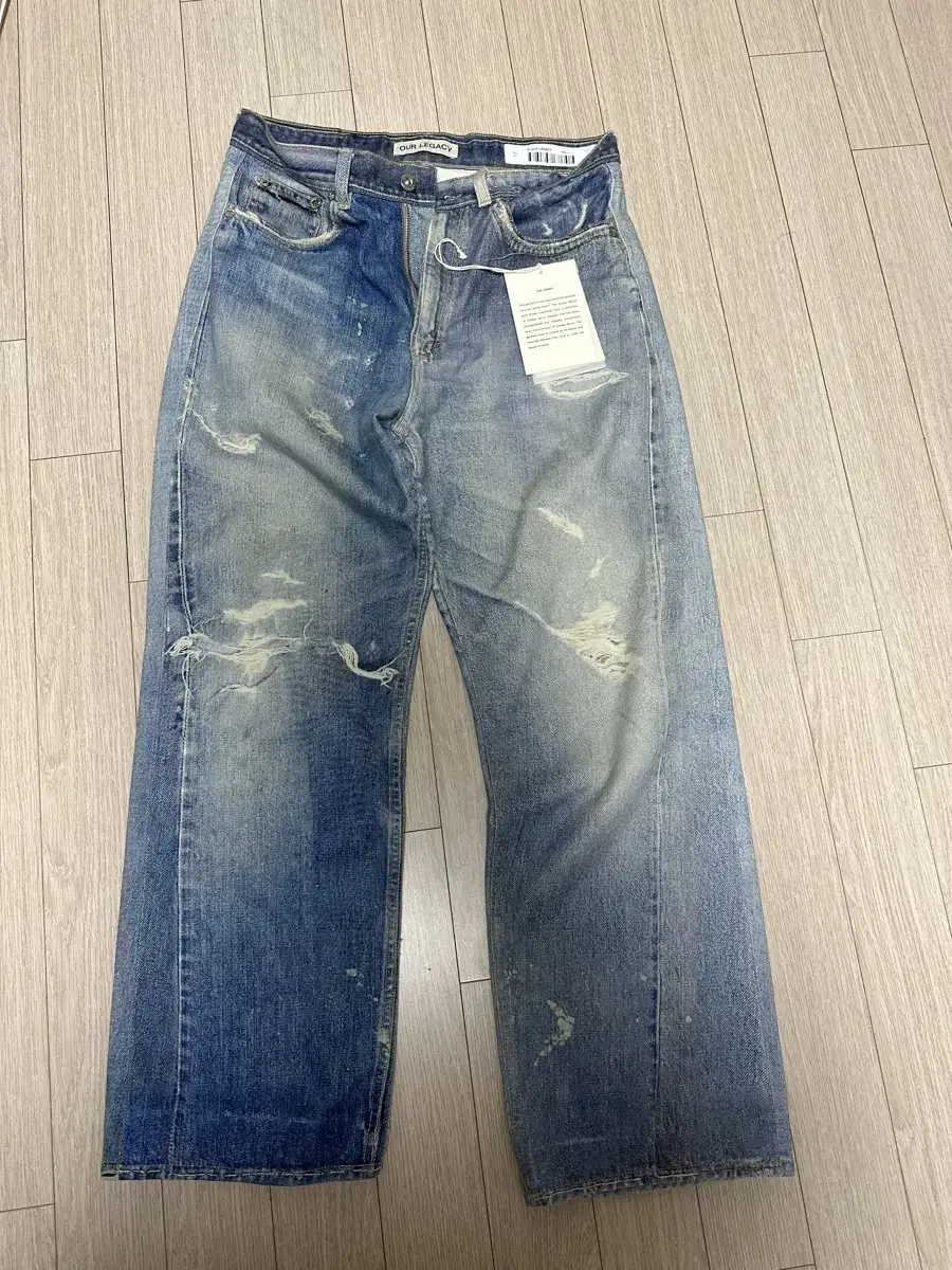 아워레가시 디지털 써드컷 데님 30