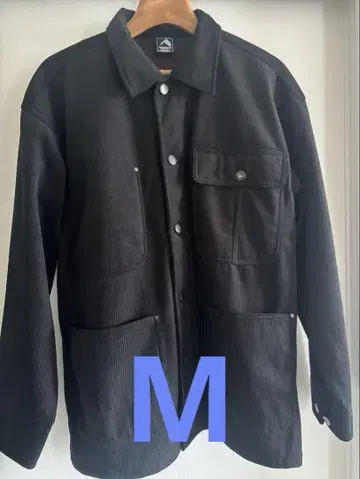 워크맨 웜 쉴드 플리스 커버올 M 화이트 블랙