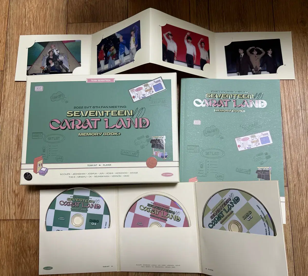 세븐틴 2022 캐럿랜드 DVD