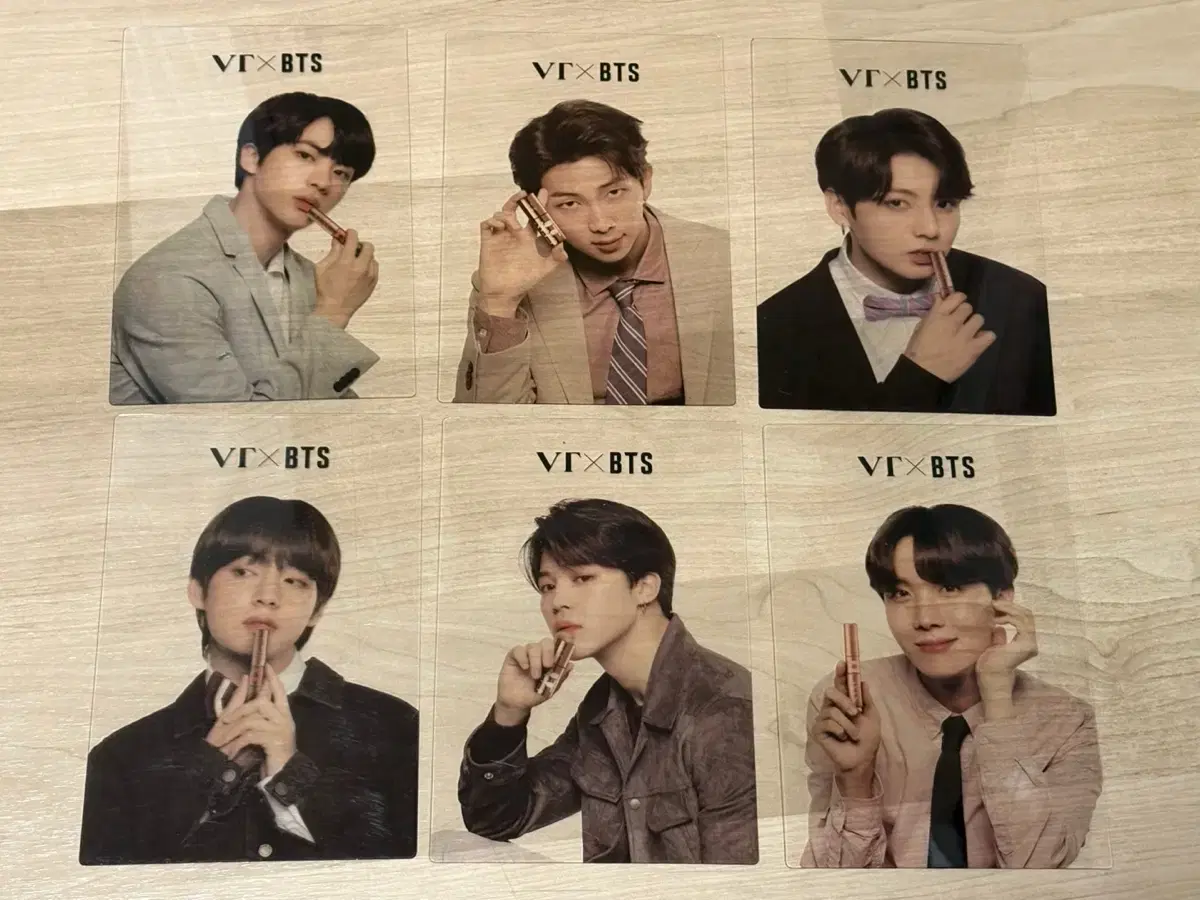 방탄소년단 VT 팝업스토어 한정판 투명포카