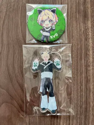 러브시크 료군 할로윈 아크릴 키링 캔뱃지 하라주쿠