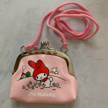 마이멜로 마이멜로디 가마구치 지갑 동전 지갑 2006년 당시 물건 귀여운
