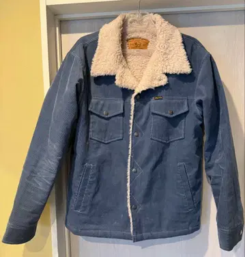 페로우즈 코듀로이 런치 코트 색스 블루 XL