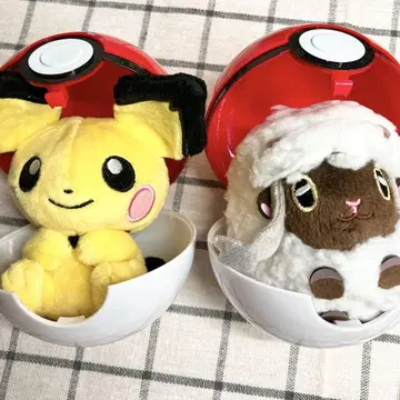 작은 봉제 인형 IN 몬스터 볼