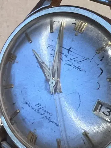 CITIZEN 제트 오토데이터 자동 감기 손목시계 빈티지 쇼와
