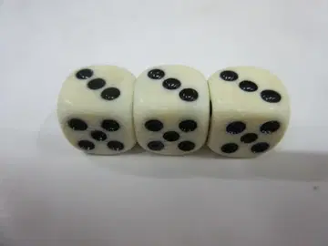 매머드 이빨 12mm 3개 세트