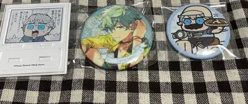 앙스타 부쿠부 아크릴 스탠드 및 캔뱃지 꽃의 계약 세나 이즈미