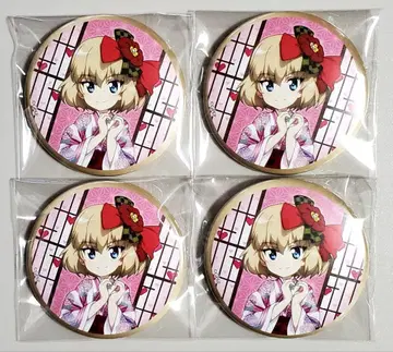 걸즈 앤 판처 TSUTAYA 캔뱃지 머리띠 4개