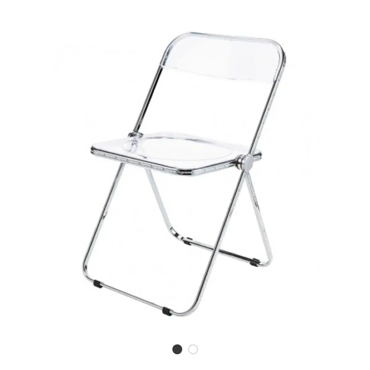 New Product) Supreme Chair Anonima Castelli Plia Chair Silver