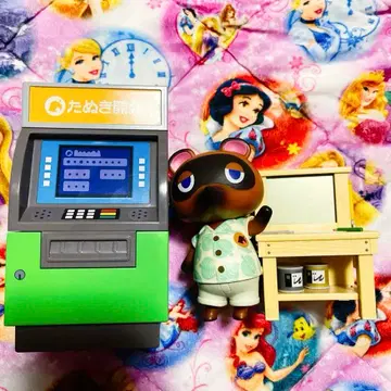 제일복권 동물의 숲 타이머 저금통 세트 새상품급