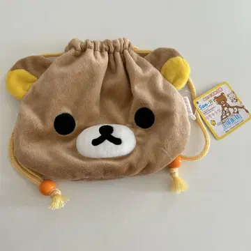 리락쿠마 복조리 파우치 페이스