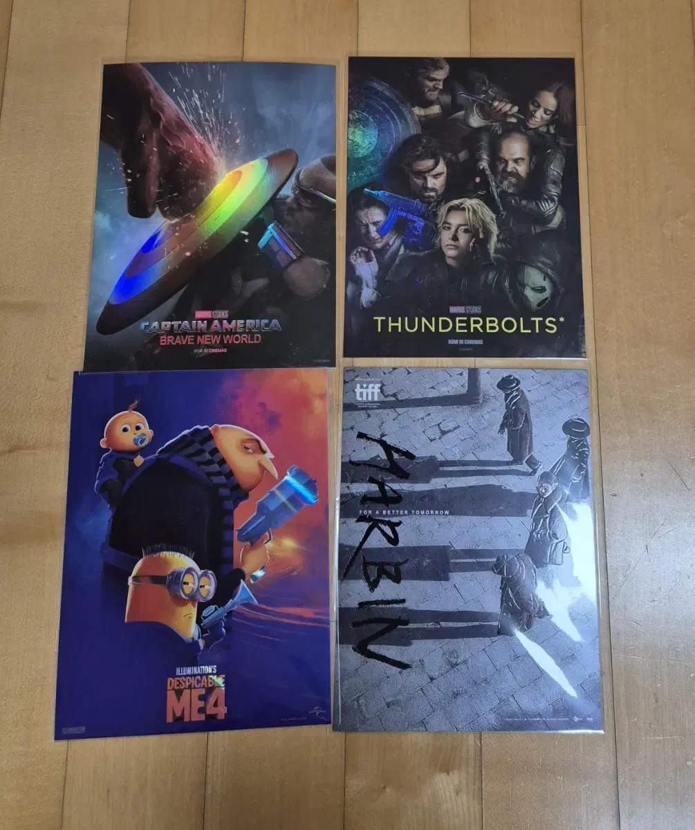 Art card) Thunderbolts Harbin Captain America Lotte Cinema ACA ttt