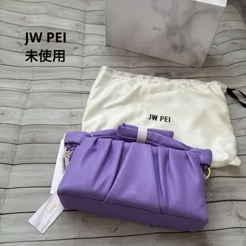 미사용 JW PEI mila 숄더백 퍼플 수납 가방 박스 포함