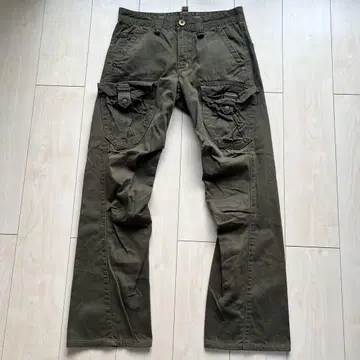 Y2K 부츠컷 팬츠 기믹 505 KHAKI K5651 EDWIN