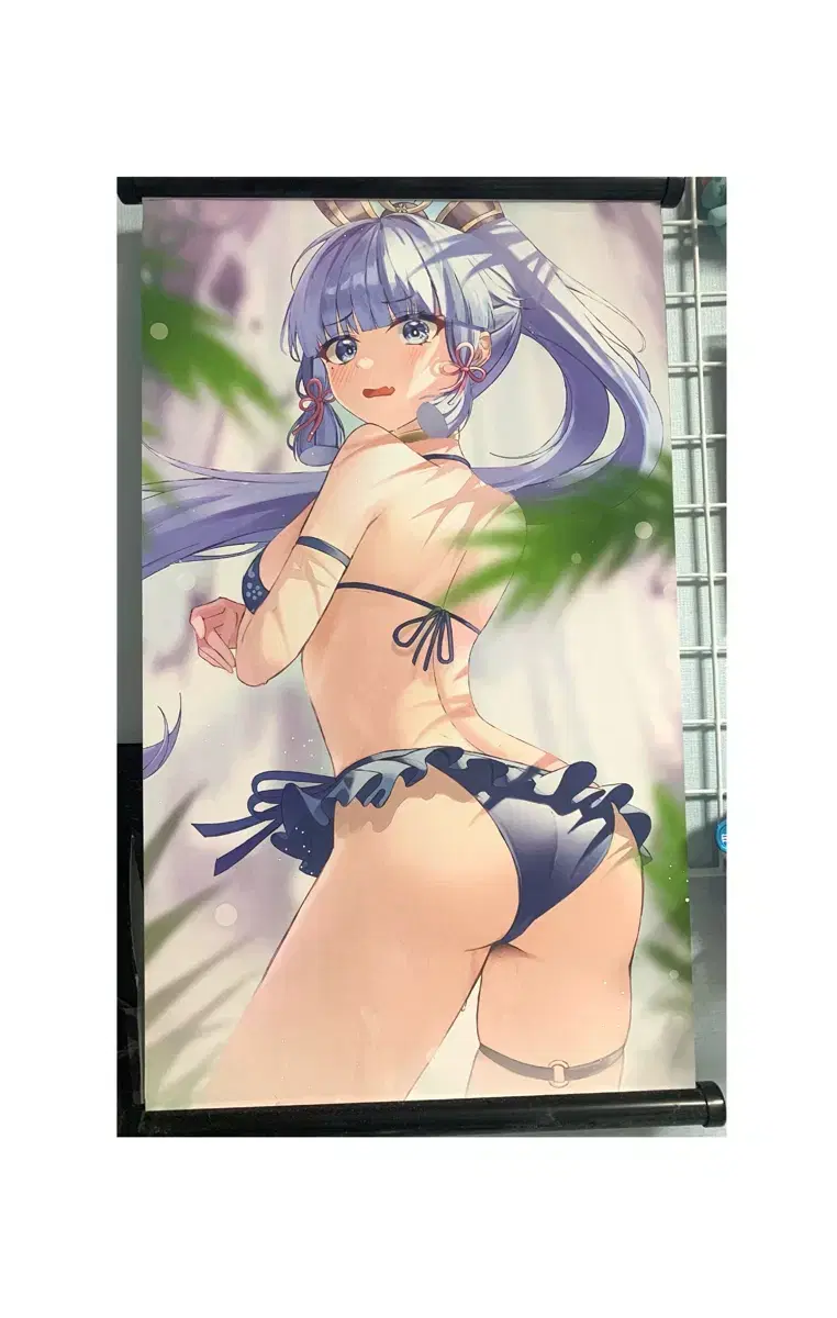 현물) 원신 아야카 수영복 족자봉 + 비공굿 일괄