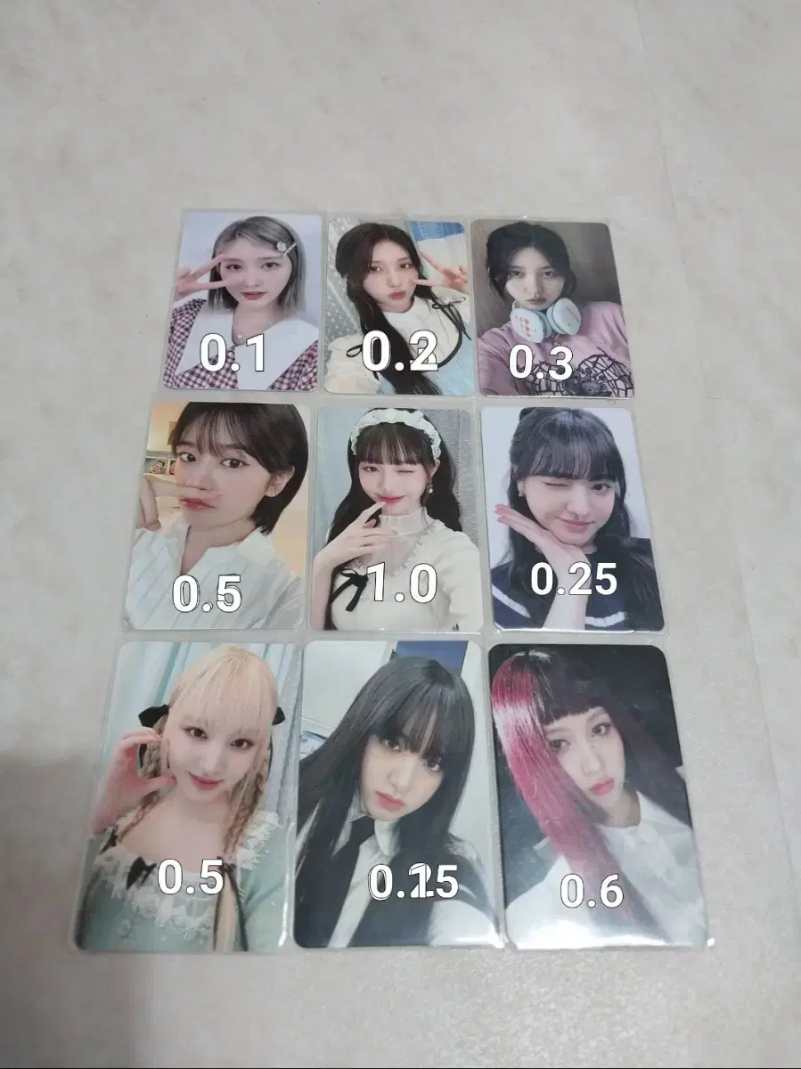 아이브 포카 판매(가격내림)