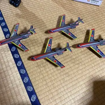 JAL JA8307 깡통 장난감 4대 빈티지