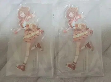 제일복권 학원 아이돌 마스터 아크릴 스탠드 하나미 유메 학마스 2개 세트