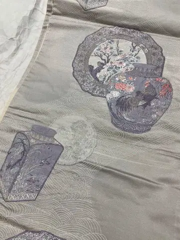 항아리? 꽃꽂이용 그릇? 후쿠로 오비