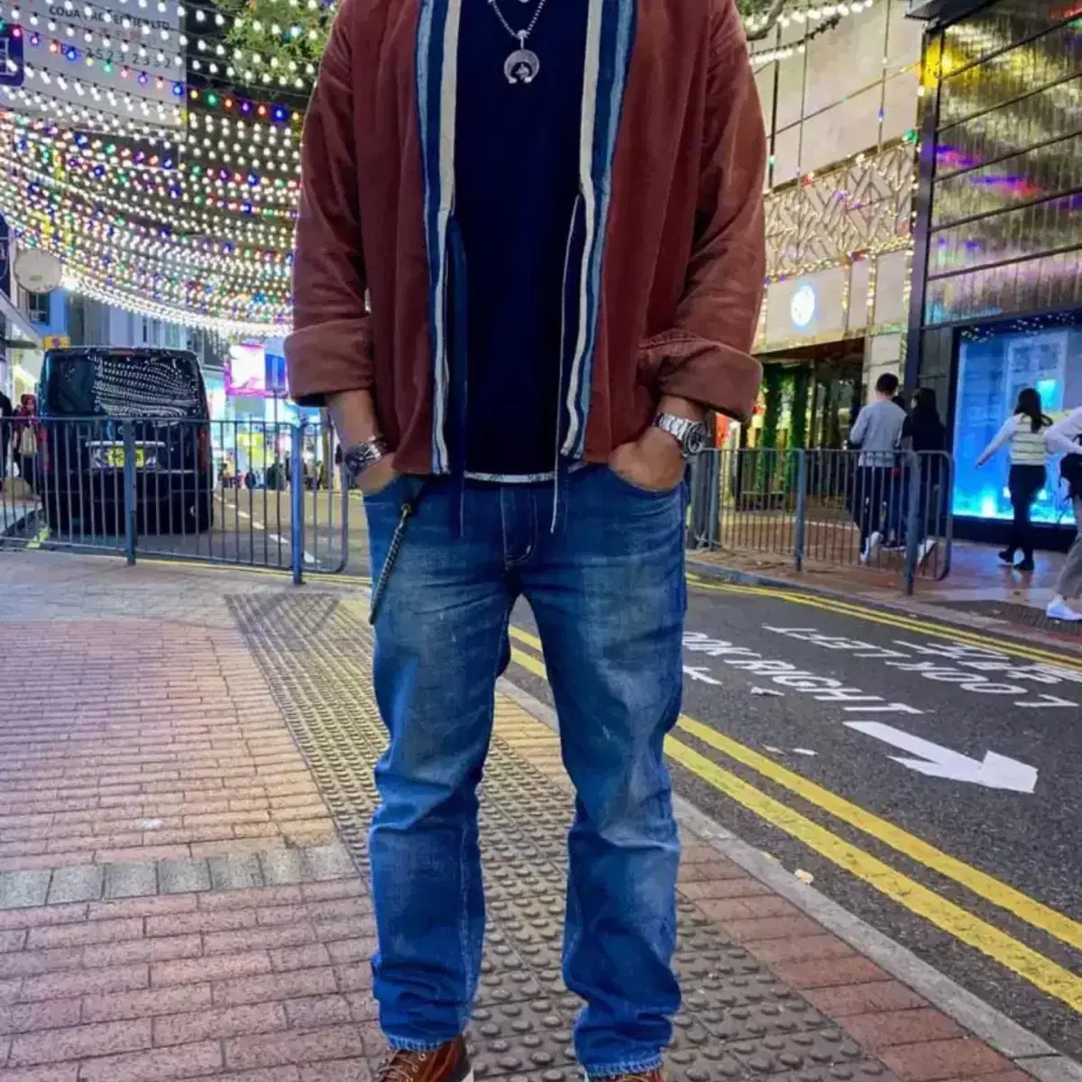 [W32 L30]비즈빔 03D5 데님