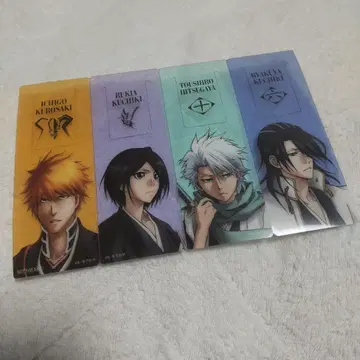 BLEACH 클리어 책갈피 BEST TRAX 클리어 북마크