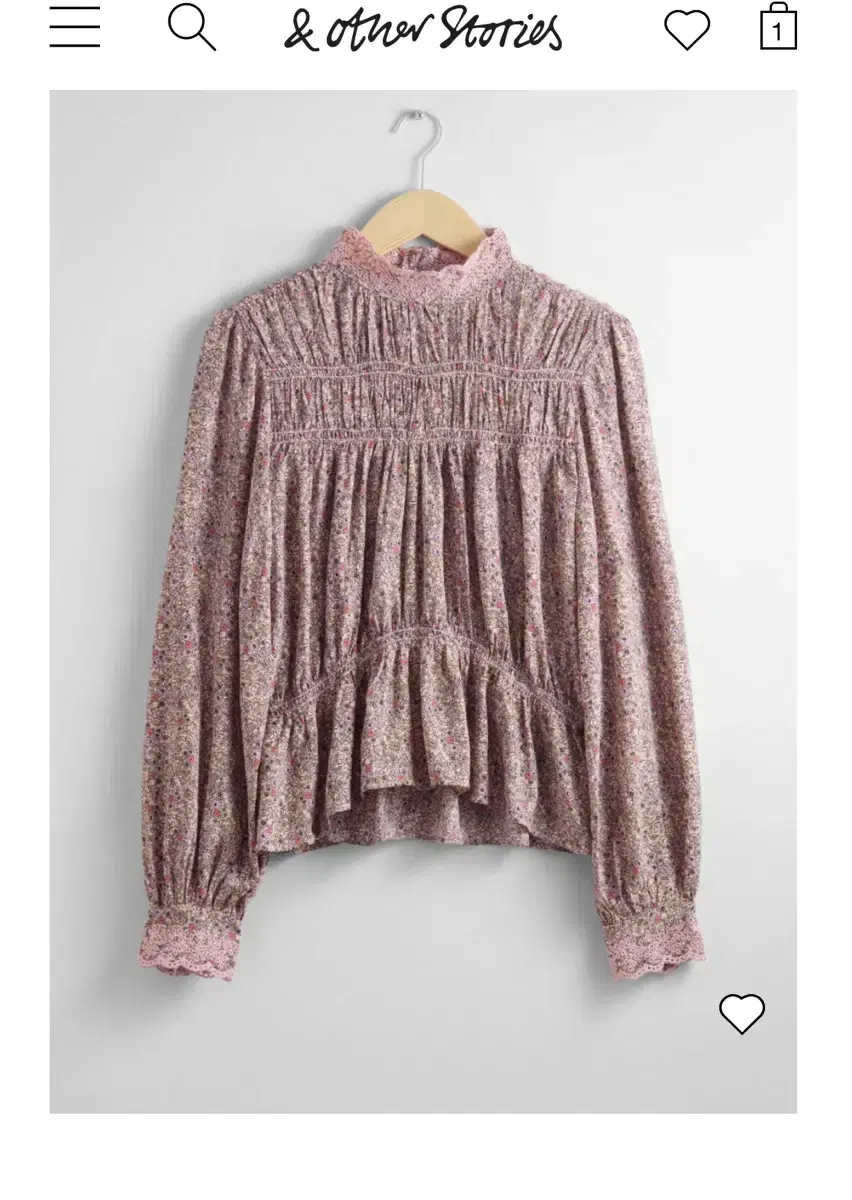Ann-other Stories Smoky Blouse