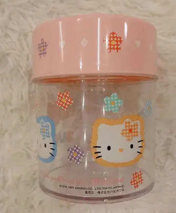 레트로 산리오 헬로키티 슈가 포트 캐니스터