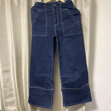 인디마크 와이드 데님 배기 팬츠 청바지
