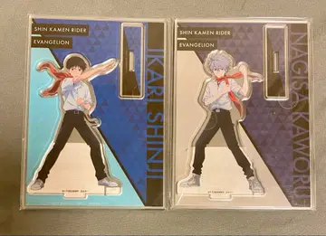 가면라이더 신 에반게리온 나기사 카오루 아크릴 스탠드 이카리 신지