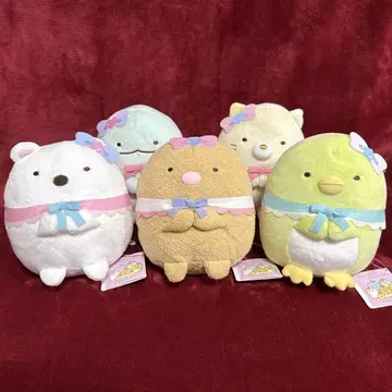 새상품 택 포함 스미코구라시 천사 새우 봉제 인형 프라이스 컴프