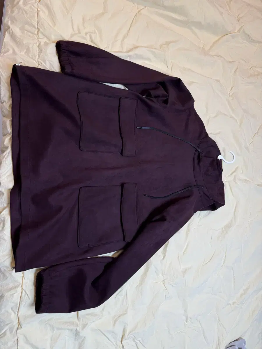 Jill Stuart New York Suede Hooded Jacket