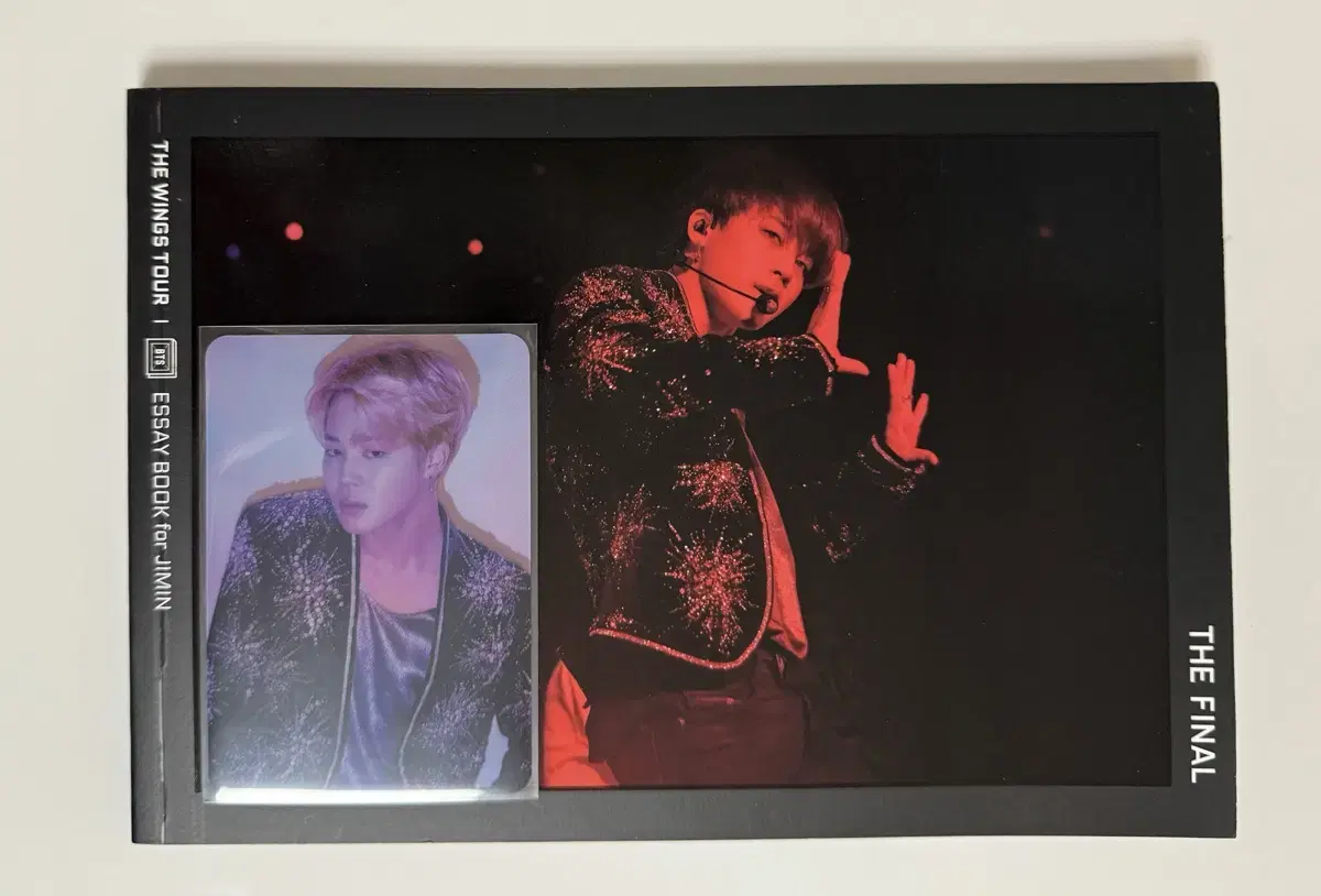 방탄 윙즈 에세이북 지민 포카 2017 bts wings Jmin
