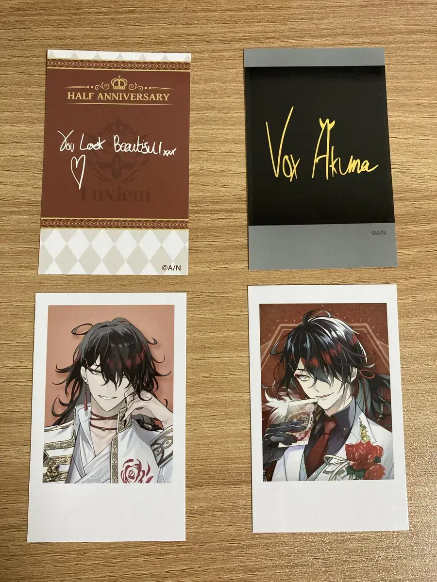 Nijisanji EN Luxiem Vox Cheki (Bulk 1.2)