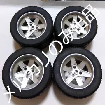 레고 테크닉 부품 실버 타이어 휠 F1 페라리