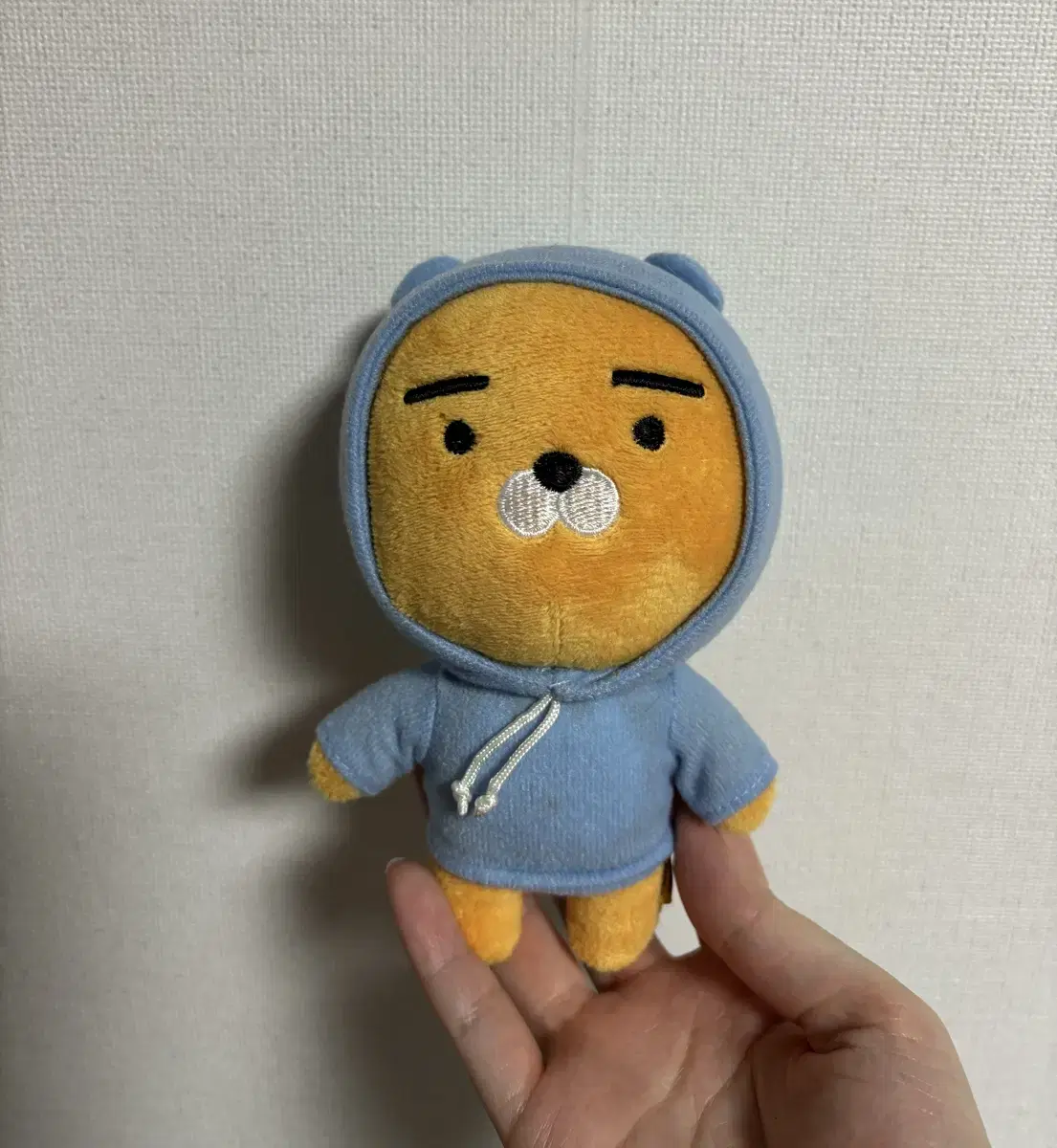 고전 라이언 후드 인형