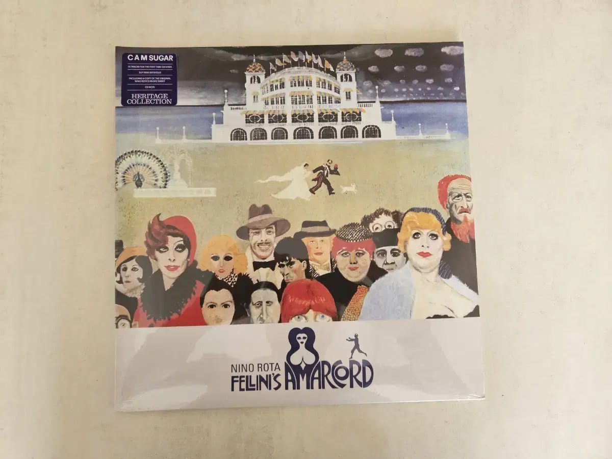 Nino Rota Amarcord OST - 2 LPS 미개봉