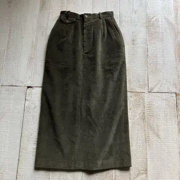 랄프 로렌 롱 스커트 7 코듀로이 빈티지