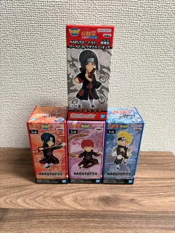 나루토 월드 컬렉터블 피규어 아카츠키 세트