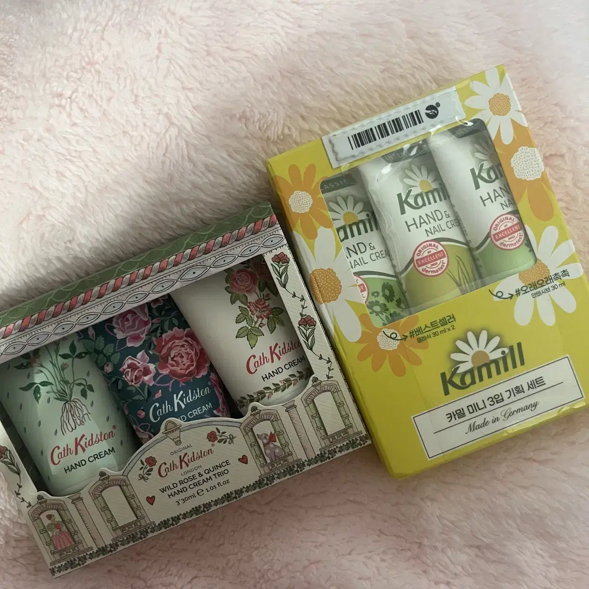 Cascadeon Hand Cream 3-piece Set & Camille Hand Cream 3-piece Set