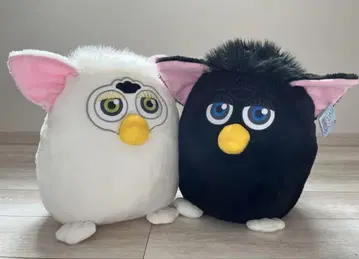 Furby 레트로 퍼비 BIG 봉제 인형 2종 블랙 화이트