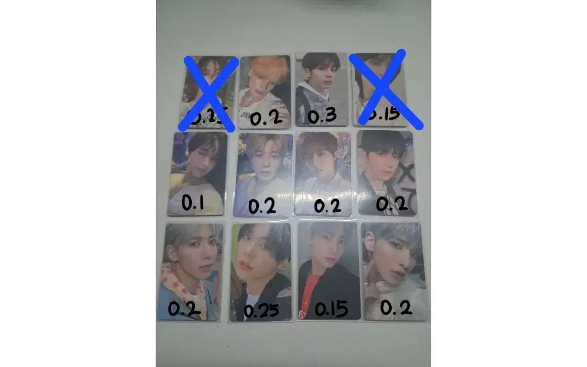 뒤에 포카 더있음)폭덤) 투바투 포카 양도 수빈연준범규태현휴닝